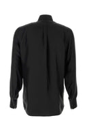 Schwarzes Satinhemd von Dolce & Gabbana