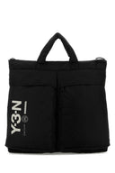 Y3 Yamamoto Black Fabric Shopping Bag