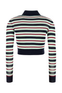 Self Portrait Embroidered Viscose Cardigan