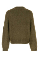 Our Legacy Olive Green Wool And Silk Sweater