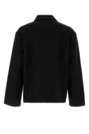 Baziszt Black Felt Scarlet Jacket