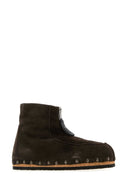 Magliano Dark Brown Suede Ankle Boots