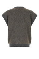 Magliano Grey Wool Blend Teddy Bear Vest