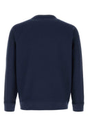 Sporty & Rich Navy Blue Cotton And Polyester Sweatshirt