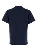 Sporty & Rich Navy Blue Cotton T Shirt