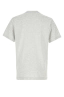 Sporty & Rich Melange Grey Cotton T Shirt