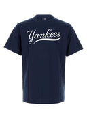 Sporty & Rich Navy Blue Cotton T Shirt