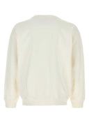 Sporty & Rich White Cotton Sweatshirt