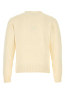 Sporty & Rich Ivory Cotton Sweater