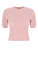 Magda Butrym Pink Stretch Cashemere سترة