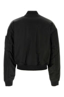 Dsquared svart nylon bomberjakke