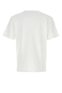 Camiseta de algodón blanco dsquared
