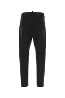 Dsquared Black Stretch Cotton Sexy Chino Pant
