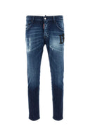 Dsquared Stretch Denim Skater Jeans