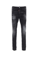 Jean Cool Guy en denim stretch noir Dsquared