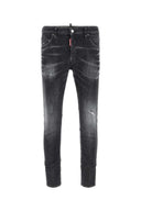 Dsquared Black Stretch Denim Skater Jeans