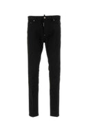 Dsquared Black Stretch Denim Cool Guy Jeans