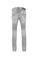 Dsquared Grå Stretch Denim Skater Jeans