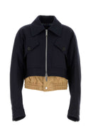 Dsquared Dark Blue Wool Jacket
