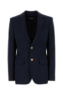 Dsquared marineblå ullblazer