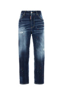 Jeans de boston en denim extensible dsquared