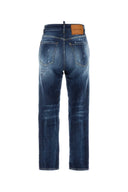 Jeans de boston en denim extensible dsquared