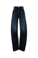 Dsquared Stretch Denim 2 D Twisted Wide Leg Jeans