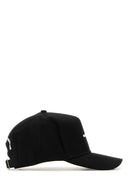 Dsquared Black Cotton Baseball Cap