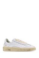Dsquared White Leather Rider Sneakers