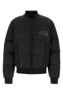 Dsquared Black Nylon Easy Puffer dunjakke