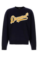 Dsquared blå ullgenser
