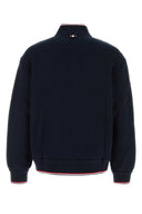 Giacca oversize in misto cotone blu navy Thom Browne
