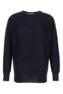 Auralee Midnight Blue Alpaca Blend Sweater