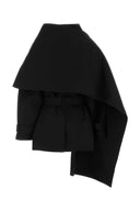 Entire Studios Black Cotton Coat