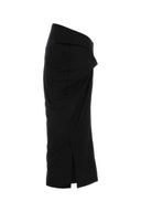 Entire Studios Black Wool Skirt