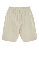 Entire Studios Sand Cotton Bermuda Shorts