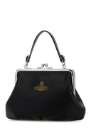 Vivienne Westwood Black Synthetic Leather Granny Handbag