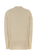 Jil Sander Ivory Cashmere Oversize Sweater