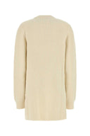 Jil Sander Ivory Wool Genser Kjole