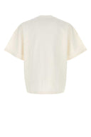 Maglietta oversize di cotone avorio jil