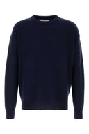 Jil Sander Mørkeblå Cashmere genser