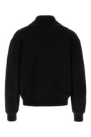 Jil Sander Black Wool Blend Bomber Jacket