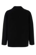 Jil Sander svart ulljakke