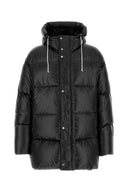 Jil Sander svart nylon dunjakke