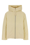 Jil Sander Cream Polyester dunjakke