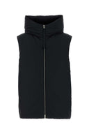 Jil Sander svart polyester dunjakke