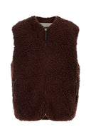 Jil Sander Sjokolade Teddy Vest