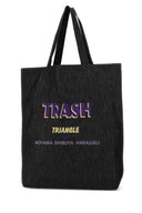 Needles Black Denim Large Grocery Shopping Bag