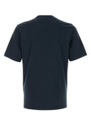 Maison Kitsune Dark Blue Cotton T Shirt