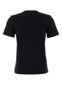 Maison Kitsune Black Cotton T Shirt